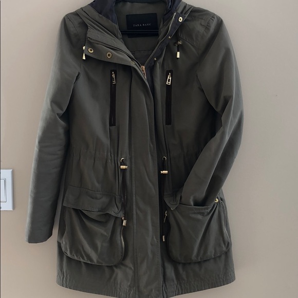 Zara Utility / Trench Coat - Picture 3 of 5